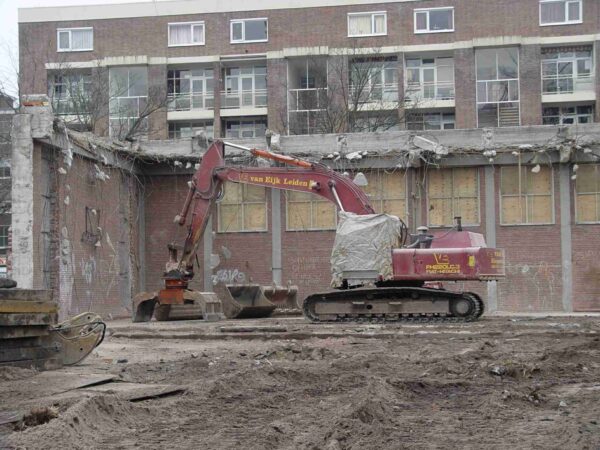 Sloop gymzaal Binnenrotte 2003